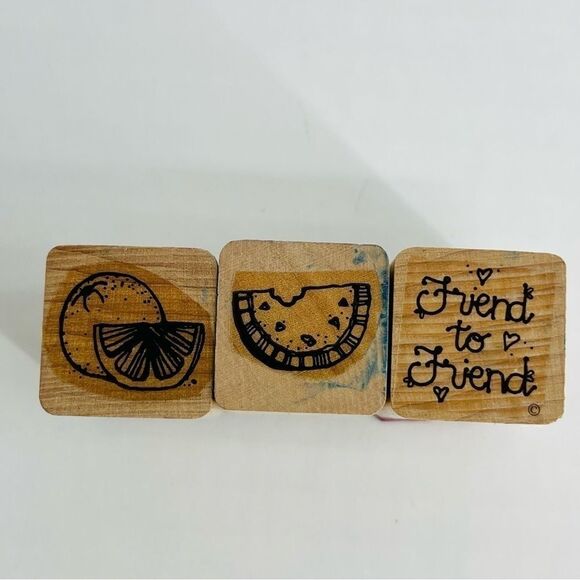 Rubber Stamp Bundle Of 10 Stamps For Scrapbooking Crafting - Picture 10 of 11